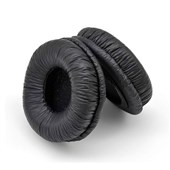 PLANTRONICS CS510520 HEADSET EAR CUSHION BLACK LEATHERETTE