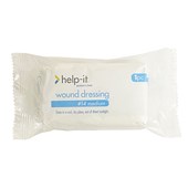 HELPIT DRESSING NO 14 WOUND PAD W100 X L150MM WHITE