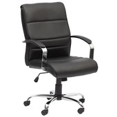 KNIGHT MONZA EXECUTIVE CHAIR MIDBACK PU BLACK