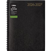 COLLINS BOSTON MID YEAR APPOINTMENT DIARY A4 DAY TO PAGE WIRO 20262027