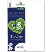 TROPHEE COLOURED PAPER A4 210GSM WHITE PACK 100