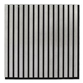 SONIK ACOUSTIC SLATWALL TILE 600X600MM GREY OAK