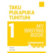 WARWICK MY WRITING BOOK 1 TAKU PUKAPUKA TUHITUHI 14MM RULED 32 LEAF