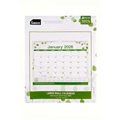 SASCO 2026 ECO LARGE WALL CALENDAR 380 X 300MM